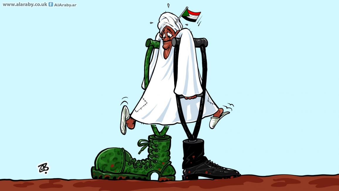 كاريكاتير الشراكة في السودان 