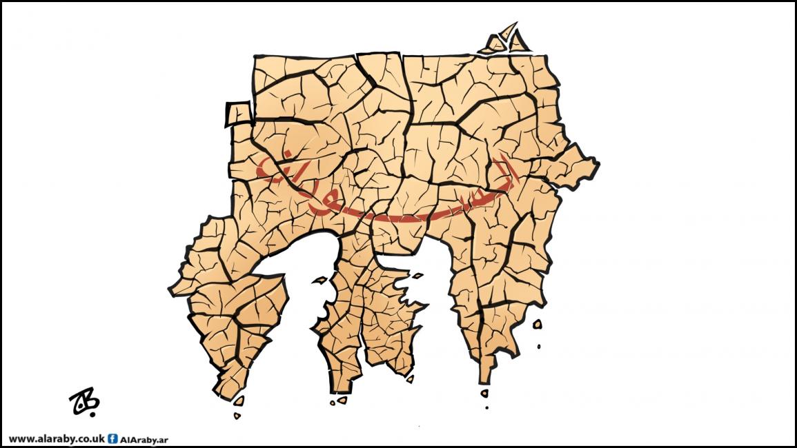 كاريكاتير حرب السودان مجاعة جفاف / حجاج
