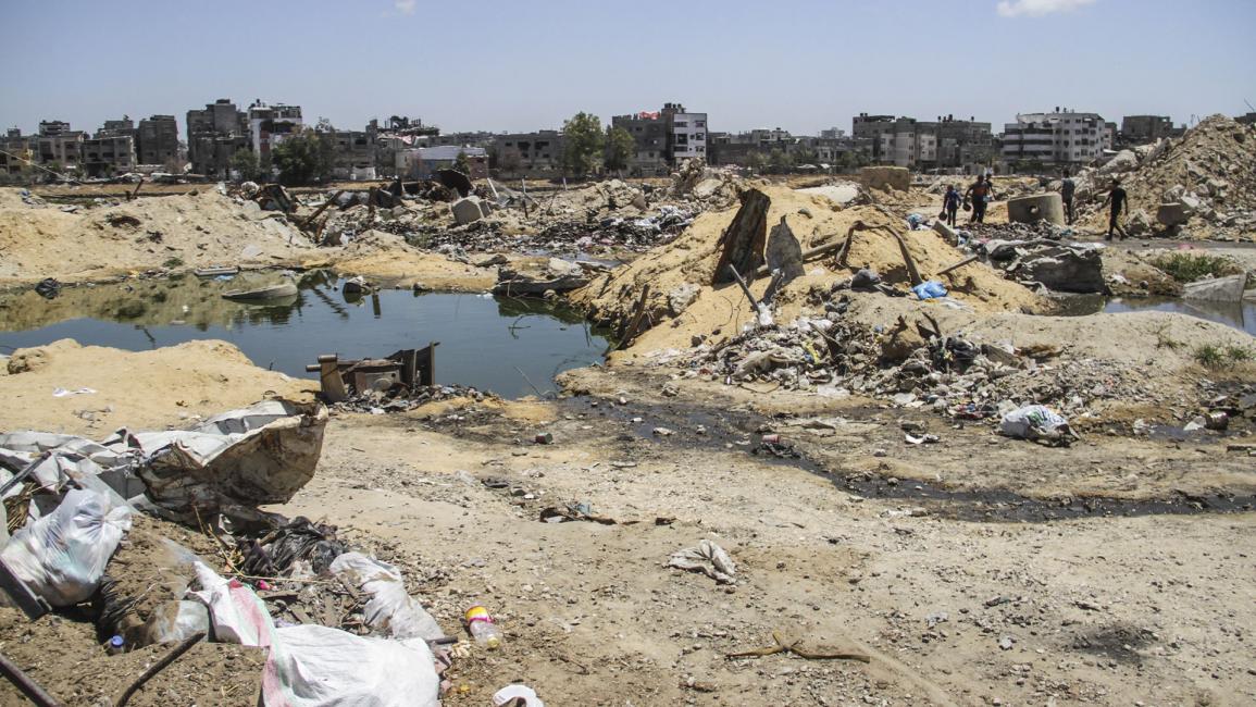 بركة الشيخ رضوان.. جريمة بيئية بحق سكان شمالي غزة