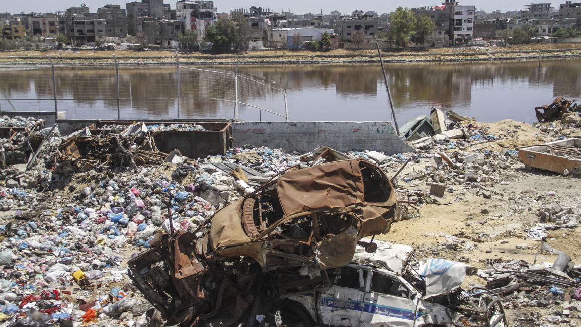 بركة الشيخ رضوان.. جريمة بيئية بحق سكان شمالي غزة