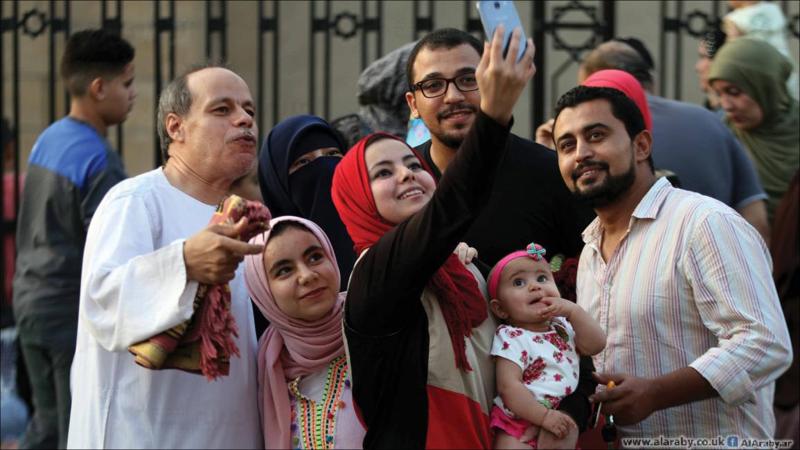 صلاة عيد الفطر بمسجد عمرو بن العاص بمصر