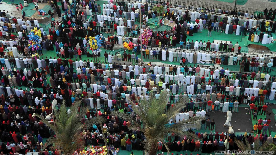 صلاة عيد الفطر بمسجد عمرو بن العاص بمصر