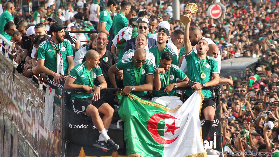 استقبالٌ أسطوري لمنتخب الخضر في الجزائر