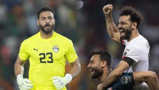 محمد أبو جبل مع محمد صلاح في منتخب مصر (Getty)