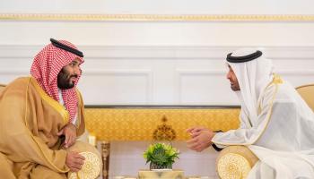 محمد بن سلمان/محمد بن زايد/الأناضول