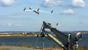 الطائرة المسيرة الأميركية (ScanEagle) التي سطيرت عليها إيران وقامت بتطويرها (Getty)