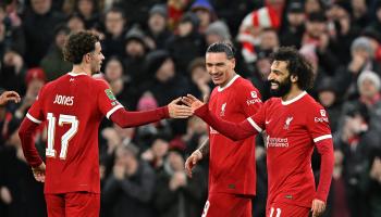 Getty-Liverpool v West Ham United - Carabao Cup Quarter Final