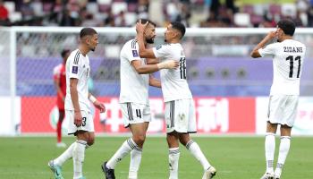 Getty-Iraq v Jordan: Round Of 16 - AFC Asian Cup