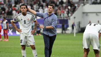 Getty-Iraq v Jordan: Round Of 16 - AFC Asian Cup