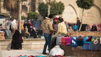 مصريون في القاهرة في مصر (فايد الجزيري/ Getty)