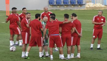 algeria afcon training