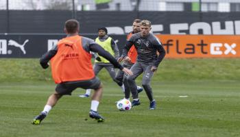 borussia monchengladbach training