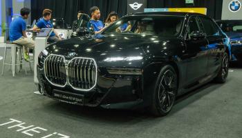 سيارة BMW i7 في معرض EvX، سيتيا علم، ماليزيا، 21 يوليو 2024 (فارس هادزيك/ Getty)