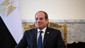 السيسي في القاهرة 17 أغسطس 2024 (Getty)