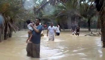 اليمن فيضان