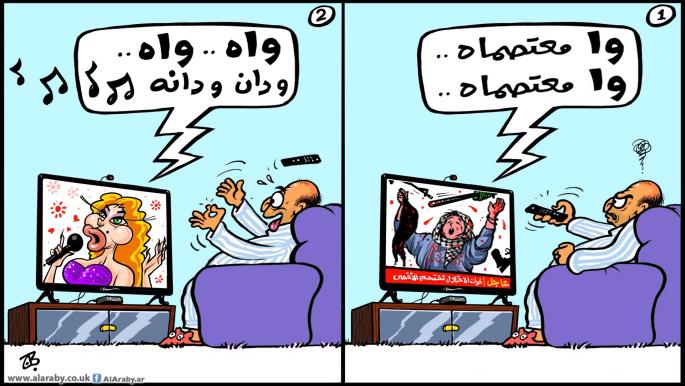 كاريكاتير الاقصى