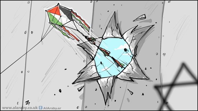 كاريكاتير طائرات ورقية / حجاج