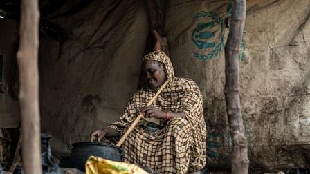 انعدام الأمن الغذائي في السودان/10 أغسطس 2024(Getty)